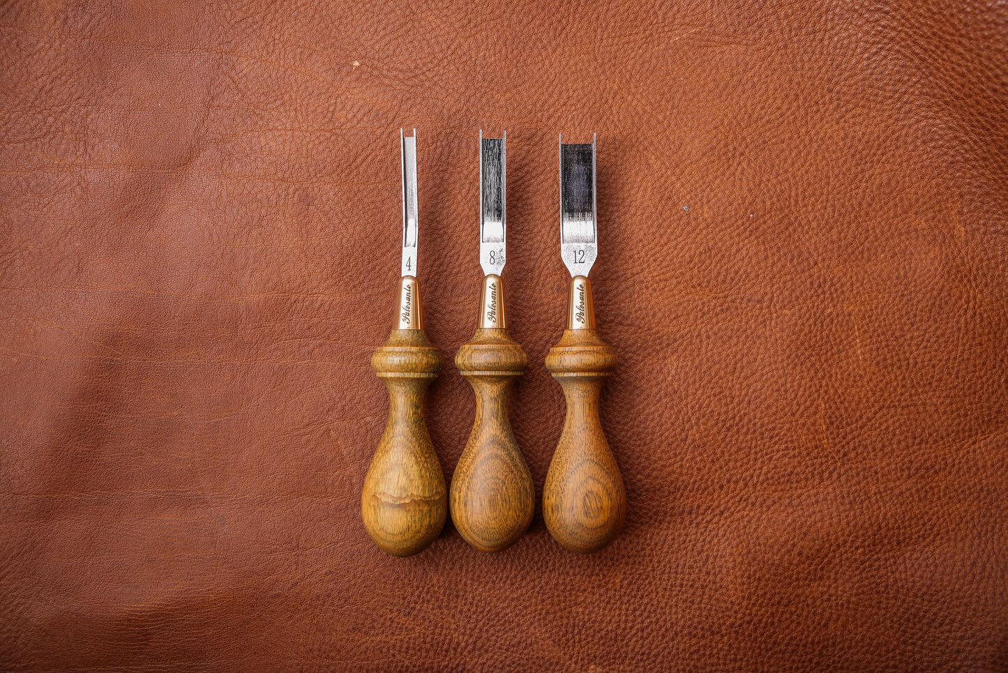French edger(5 size) - lignum vitae