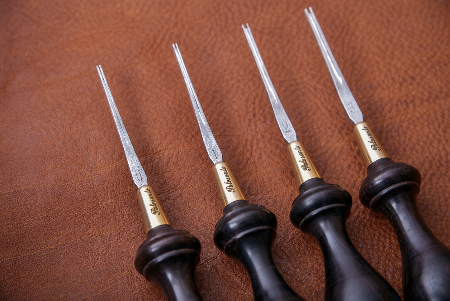 Edge beveler - african black wood handle