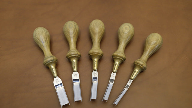 French edger(5 size) - lignum vitae
