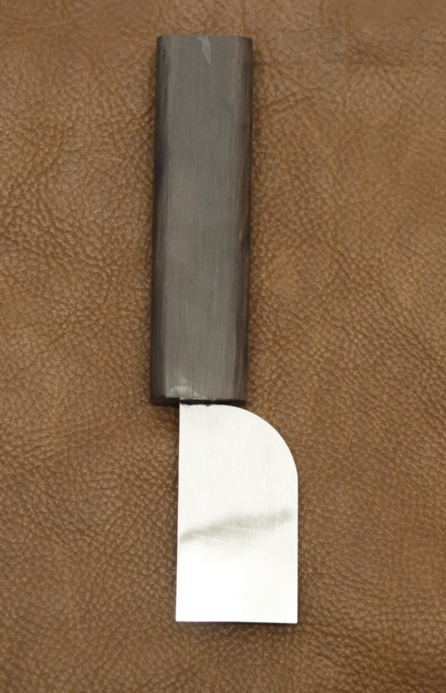 Knife - Japanese knife - black wood handle