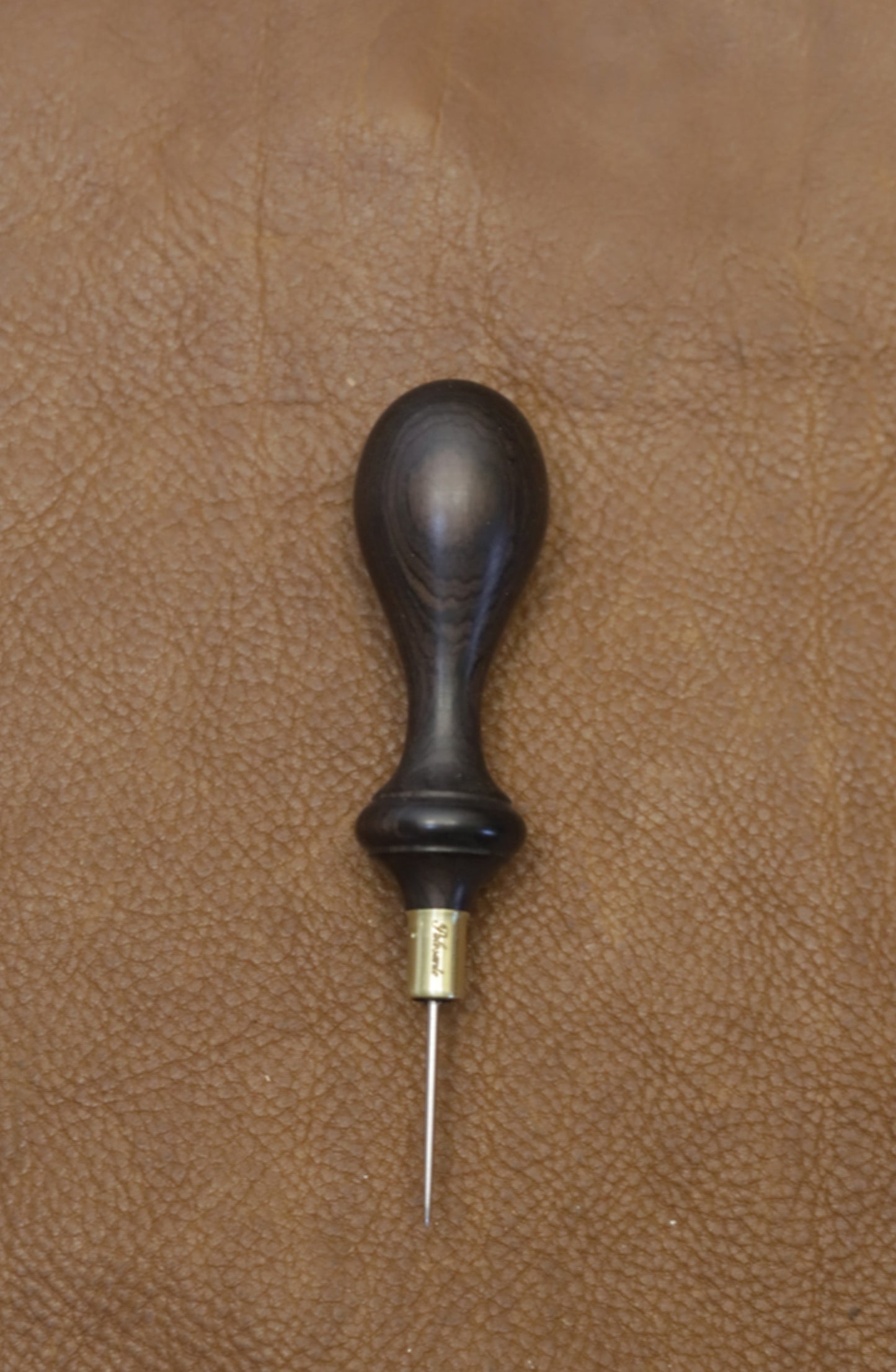 Scratch awl - African black wood handle